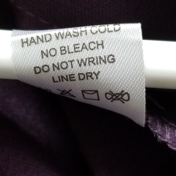 Erin London Purple Snake Print Light Jacket Suede Feel Very Nice! Size M - Picture 8 of 8